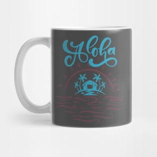 Aloha Summer Vibes Beach day Mug